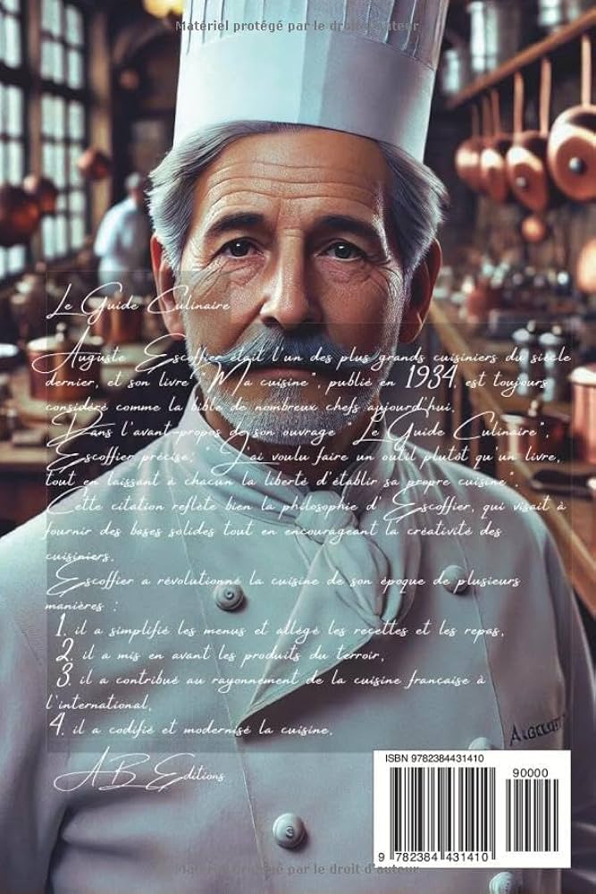 LE GUIDE CULINAIRE エスコフィエ著 Amazon | Le guide culinaire Edition intégrale et originale